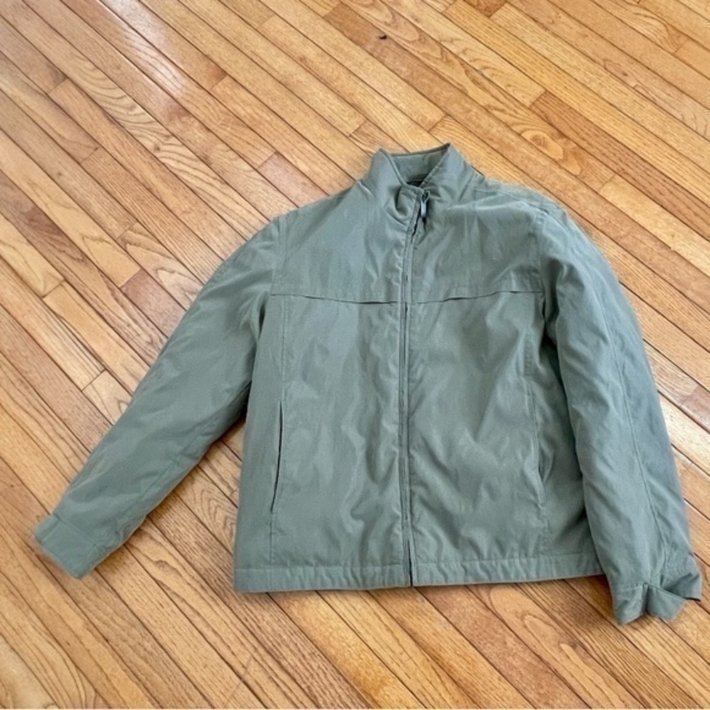 Dockers Muted Green Colored Jacket Size XL